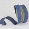 The Ribbon People Navy Blue and Gold Solid Wired Craft Ribbon 1" x 54 Yards